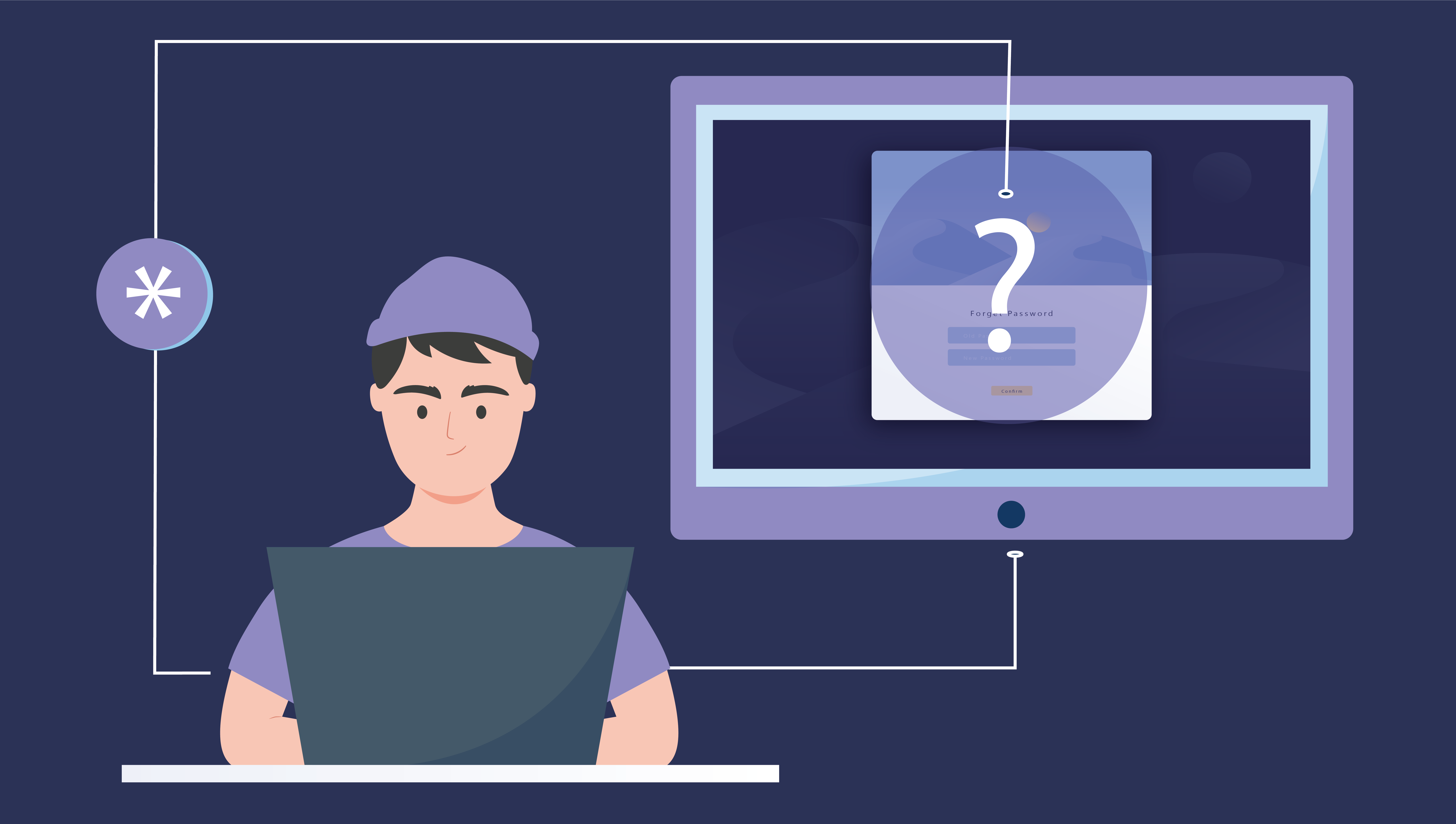 Forgot Password Illustration